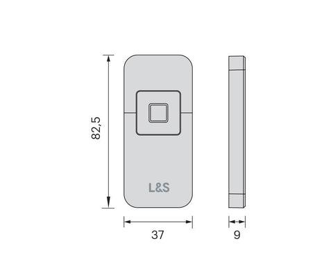 L&S MEC Smart 1 Wireless Controller for Monochrome and Emotion Lighting