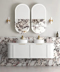 Lancaster White Vanity 1500