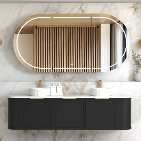 Lancaster black vanity 1800