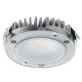 LED Downlight 2pc Kit - Warm White for Recess Mounting Features: LED downlight kit 3092 for recess mounting24V SystemDimmable Colour temperature (K) 2700 (Warm White) Housing diameter Ø (mm): 65 Housing height (mm): 2.6 Downlight diameter drill hole Ø (mm