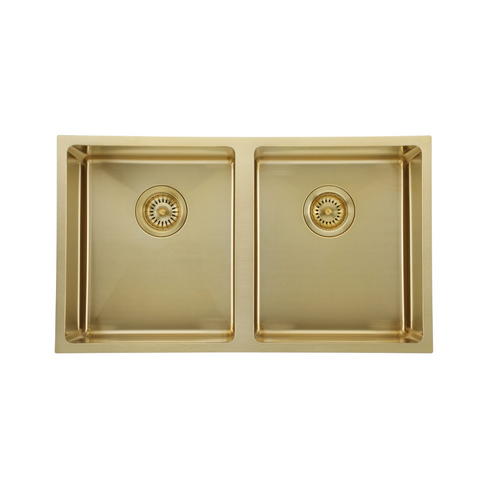 M-S203LG – Double Bowl Sink – Light Gold