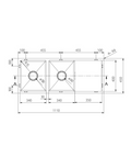 M-S206B – Double Bowl – Stainless Steel