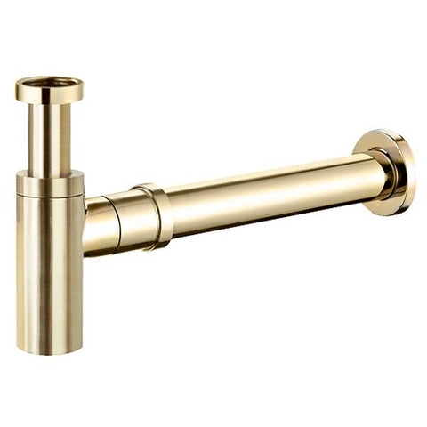 32/40mm Round Bottle Trap Brushed Gold