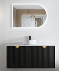 Marlo Single Basin Vanity Vanity Otti Australia 1200mm Quartz Stone Pure White-20mm Above Counter