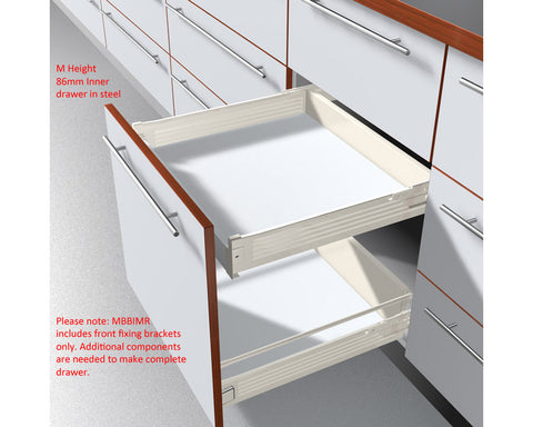 Blum METABOX Front Fixing Bracket for Inner Drawer