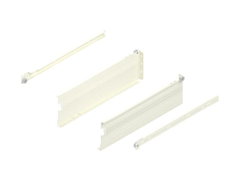 Blum METABOX Side & Runner Set. Single Extension Steel Sides 118mm X 400mm. *Sides And Runners Only* 320K4000C15