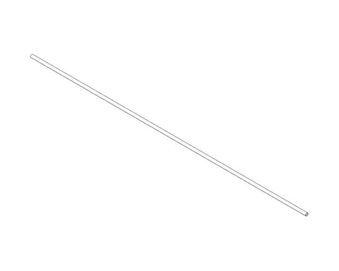 Blum METABOX Gallery Rail. Size: 1104mm In Cream ZRG.1104U