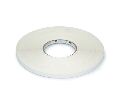 Melamine Pre Glued. Size: 22mm x 150m in White Stipple. Sold per 1 roll