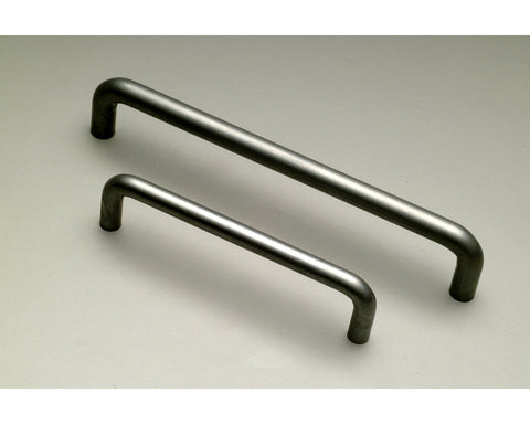 D Handle in Satin Chrome Look. Size: 76 x 8mm Height: 30mm. Width: 8mm