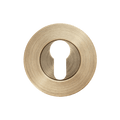 Momo Euro Cylinder Escutcheon in a modern design, enhancing security and aesthetics for doors by KitchenLibrary.