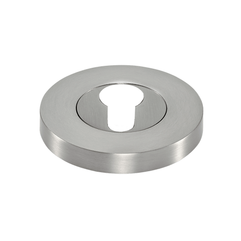 Momo Euro Cylinder Escutcheon designed for a minimalistic look, enhancing door security and aesthetics.