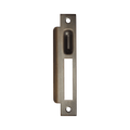 Momo roller mortice lock strike plate in bronze finish for secure entryway solutions by KitchenLibrary.