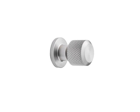 Furnipart Manor Round Knob. Finish: Inox Look. Diameter: 30mm