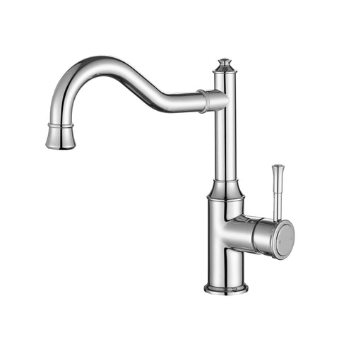 MON004-1 – Montpellier Shepherd’s Crook Kitchen Mixer – Chrome