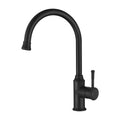MON004BK – Montpellier Gooseneck Kitchen Mixer – Matt Black