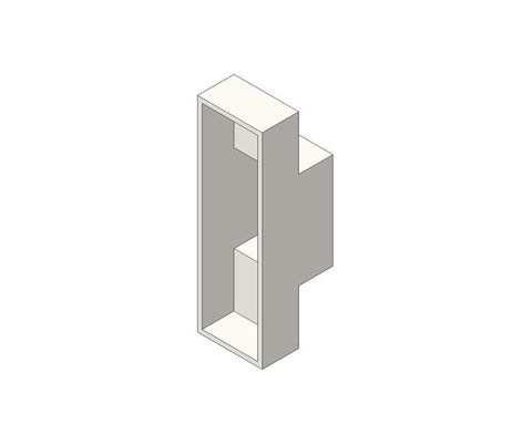 Blum METABOX/TANDEMBOX Metafile Cover In Cream ZRM.0003