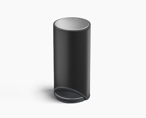 Arc™ 30L Easy-push Matt Black Pedal Bin