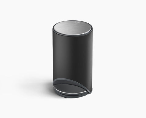 Arc™ 10L Easy-push Matt Black Pedal Bin