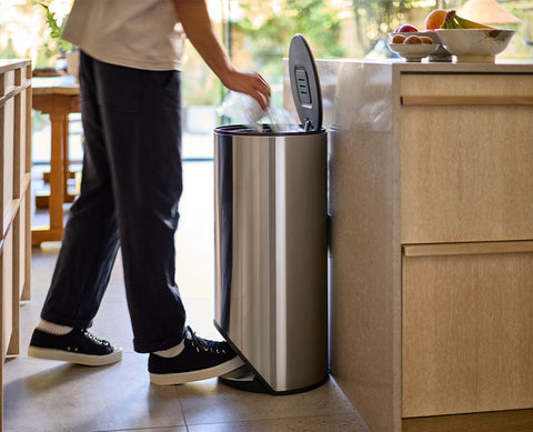 Arc™ 30L Easy-push Stainless-steel Pedal Bin