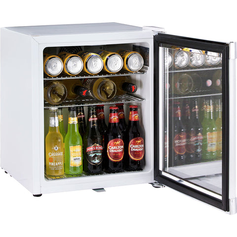 Schmick Glass Door Bar Fridge Tropical Mini 50 Litre - Model HUS-SC50W