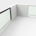 450mm MiO Internal Pull Out Drawer Features: Separate usable drawers extend completely out of the unit for optimum functionalityGlass panorama slides for a light and transparent designCan be installed at any height in both tall pantry and base cabinetsCom