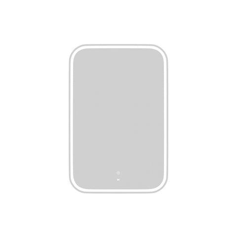 NEWPORT LED Soft Square Frameless Tuffi Mirror 900x600mm