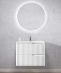 Noosa Ceramic Top Single Basin Vanity Vanity Otti Australia 750mm  