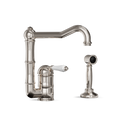 Single-Lever Kitchen Tap with Side Spray — Offset Swivel Spout | Lazio Shop the Single-Lever Kitchen Tap with Side Spray — Offset Swivel Spout | Lazio for modern performance and timeless Italian craftsmanship.