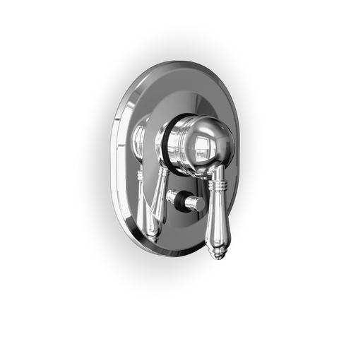 Concealed Traditional Shower Mixer with Diverter — Single Lever, Finishing Set | Classico