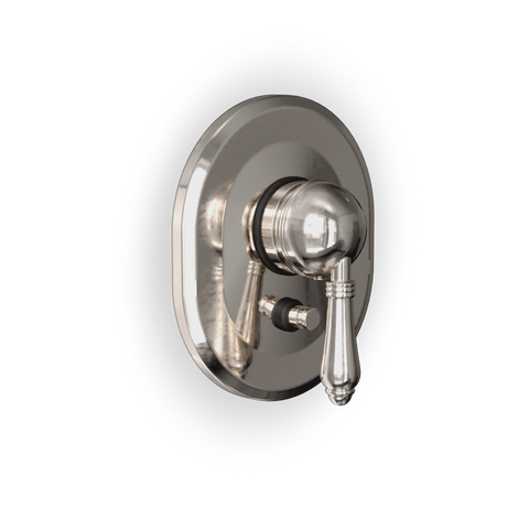 Concealed Traditional Shower Mixer with Diverter — Single Lever, Finishing Set | Classico