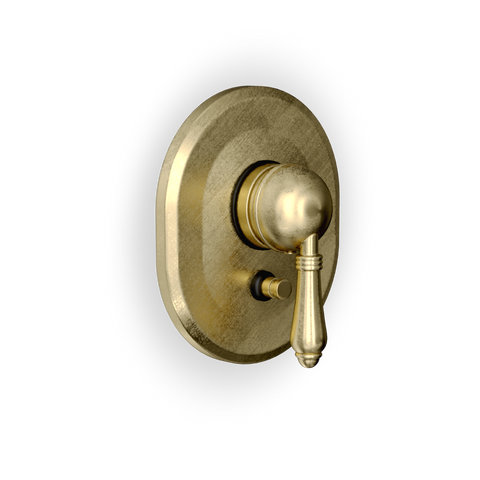 Concealed Traditional Shower Mixer with Diverter — Single Lever, Finishing Set | Classico