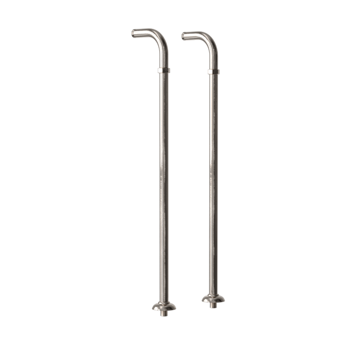 Vertical Stand Pipes (Pair) — Convert 1401/1441 to Freestanding Bath Filler | Classico