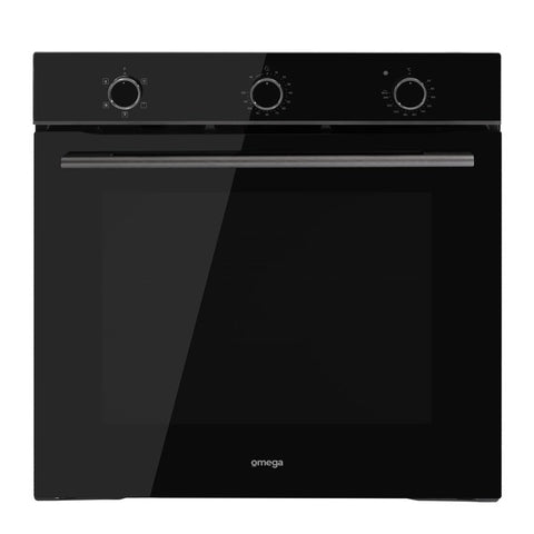 Omega 60cm 5 Function Oven, Midnight