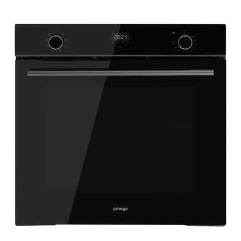 Omega 60cm 6 Function Oven with AirFry, Midnight