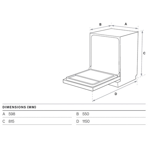 Omega 60cm Fully-Integrated Dishwasher