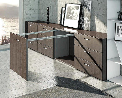 OMGE Alutech 9345 Modula Slides. Size: 350mm. Extension: 1275mm