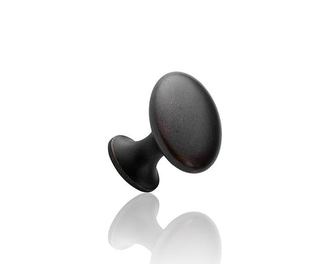 Furnipart Oval Knob. Length: 60mm