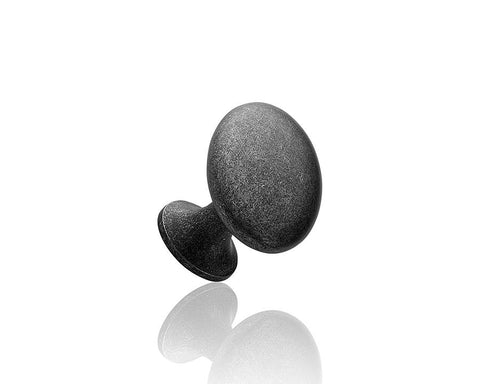 Furnipart Oval Knob. Length: 60mm