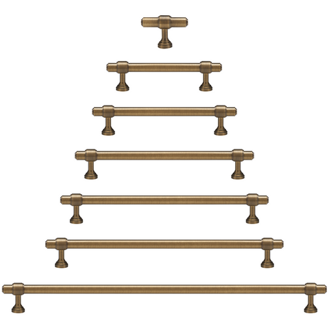 Orson Solid Brass Handle | Bronze
