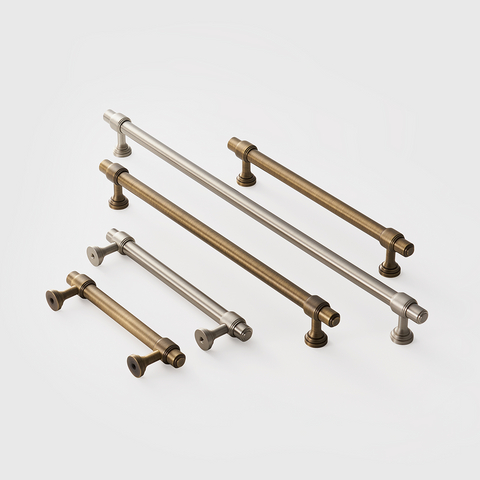 Orson Solid Brass Handle | Satin Nickel