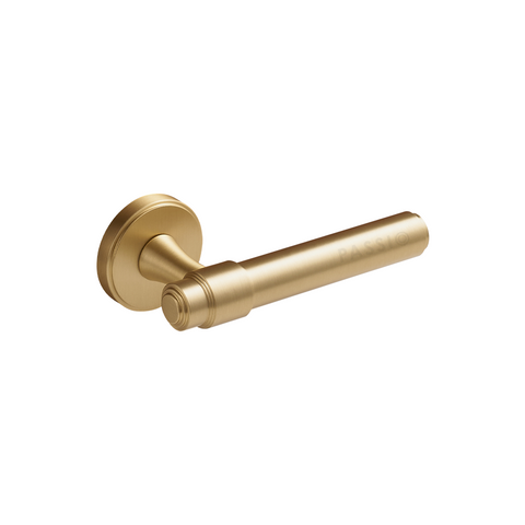 Orson Solid Brass Door Lever | Gold