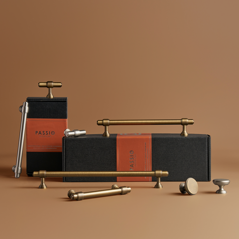 Orson Solid Brass Handle | Bronze