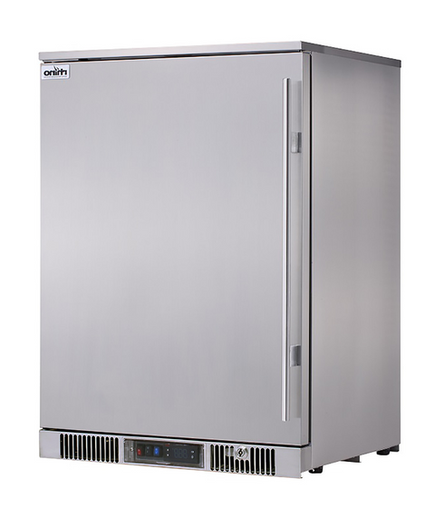 Outdoor Rhino ENVY 1 Door Bar Fridge Coldest Beer 43ºC+ Best Alfresco 316 Stainless Solid Door Quiet Left Hinge - Model ENV1L-SD