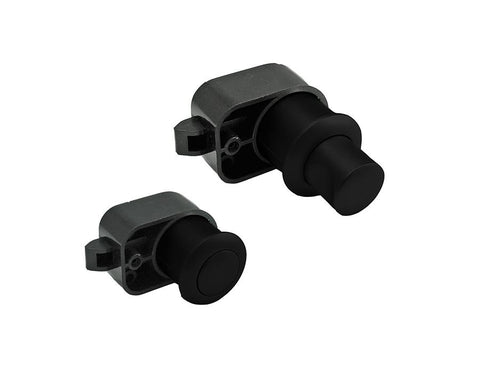 Armstrong Push Knob with Latch - Round