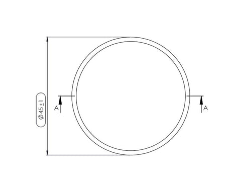 Furnipart Pulley Knob. Diameter: 45mm