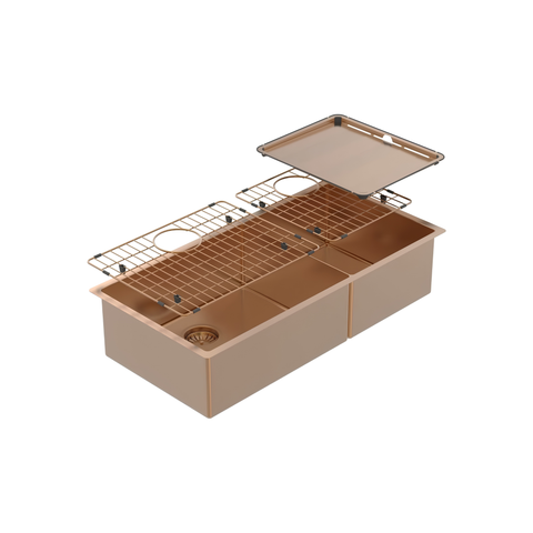 Piazza CR500D Kitchen Sink — Artisan Copper