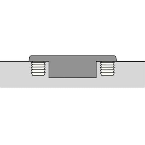 Hettich Intermat 95° Hinge for Thick Doors – Full Overlay, Press-In | 1058371