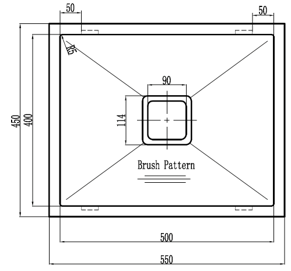 Squareline Laundry Single Bowl Sink