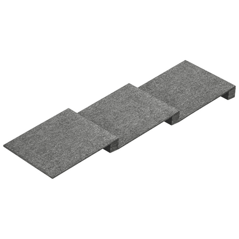 Häfele FineLine OrganiQ slanted spice insert in grey
