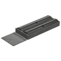 Häfele FineLine OrganiQ foil dispenser in grey with aluminium lids